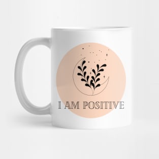 Affirmation Collection - I Am Positive (Orange) Mug